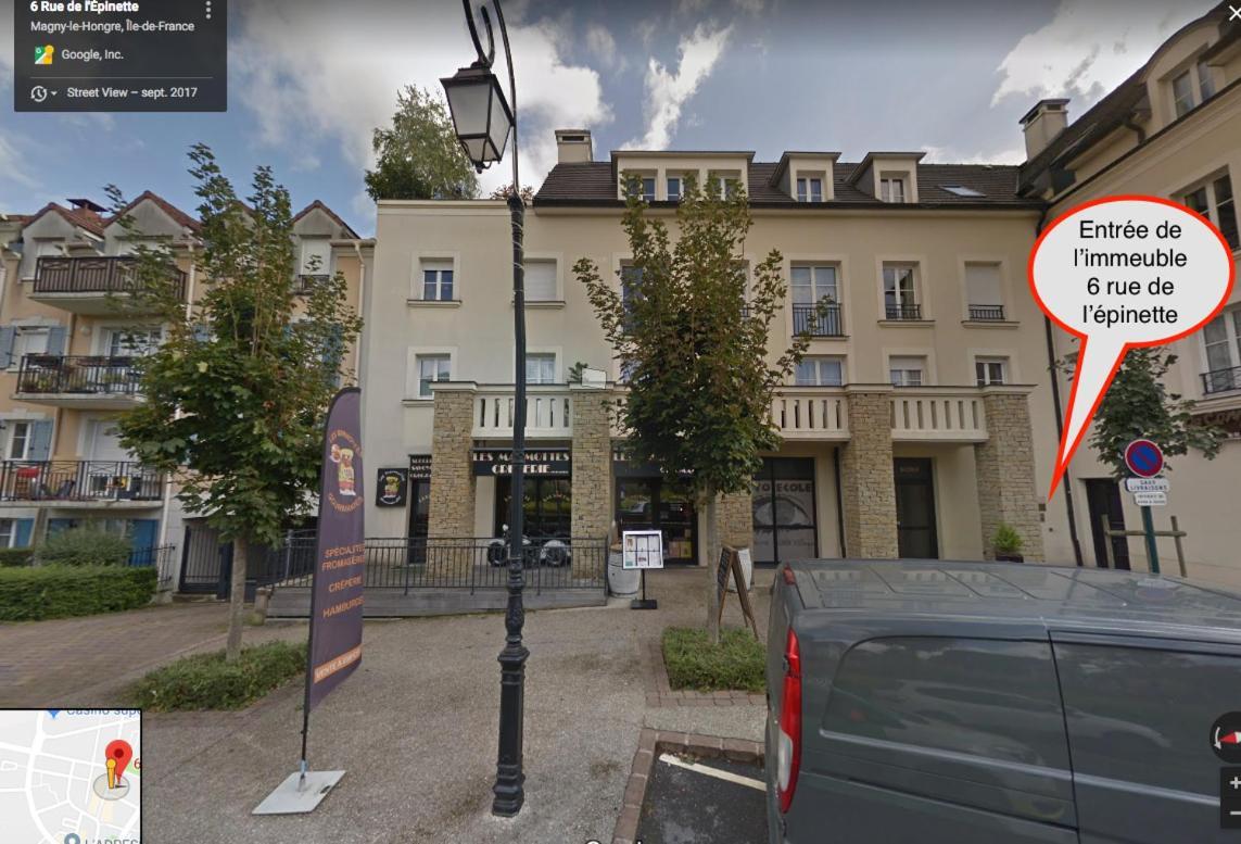 Apartamento Chez Les Stephs Magny-le-Hongre Exterior foto
